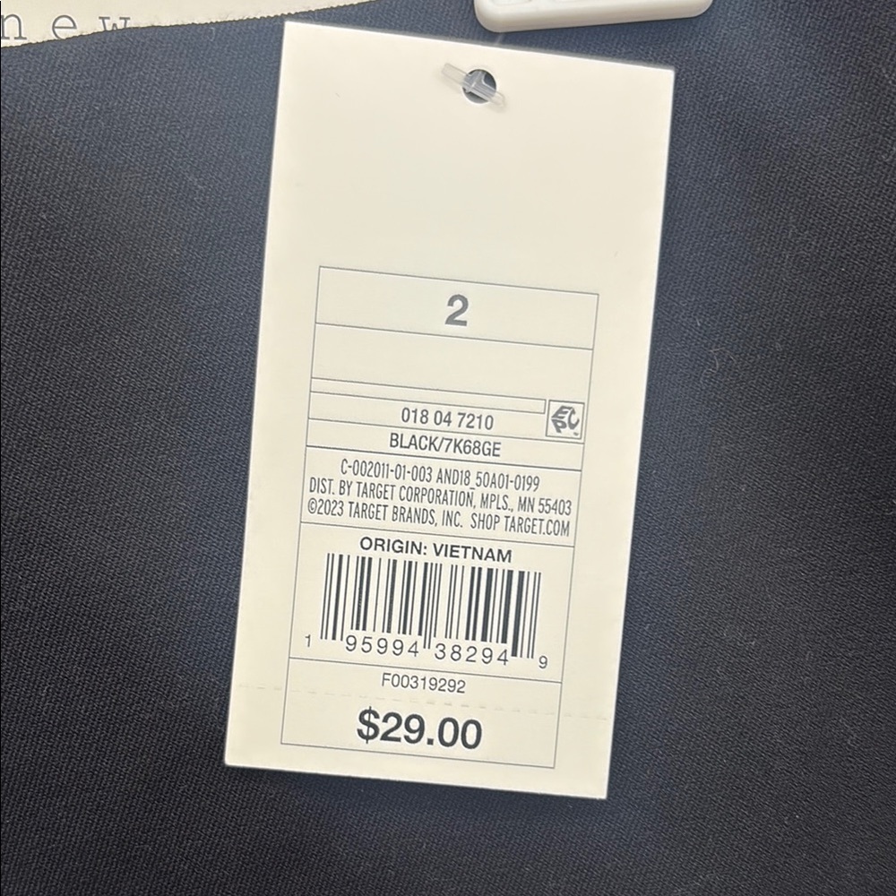 For natalinav only 10 pair Black Slim Fit Dress Pants - Picture 3 of 3